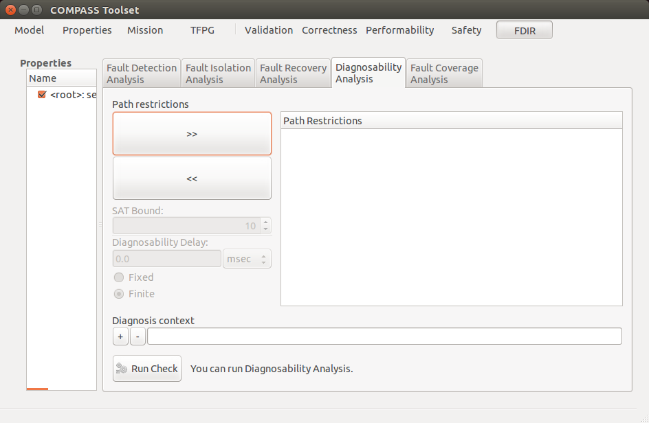 Diagnosability Analysis